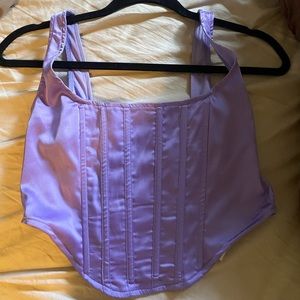 Purple Corset Top!